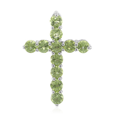 Ciondolo in argento con Peridoto