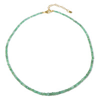 Collana in argento con Smeraldo Zambia