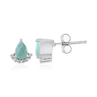 Orecchini in argento con Grandidierite