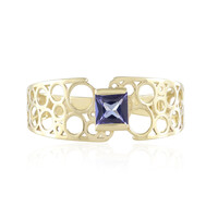 Anello in oro con Tanzanite AAA (Ornaments by de Melo)