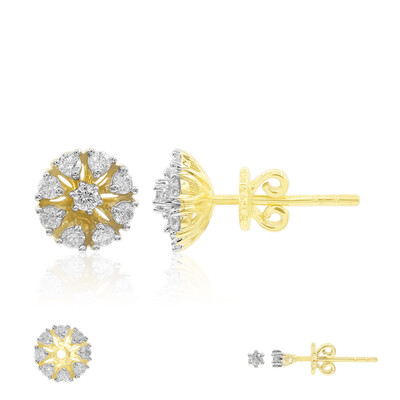 Orecchini in oro con Diamante SI1 (G) (Annette)