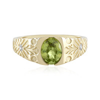 Anello in oro con Sfene