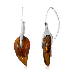 Orecchini in argento con Ambra Baltica