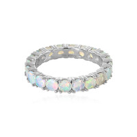 Anello in argento con Opale di Welo