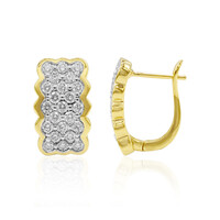 Orecchini in oro con Diamante IF (D)