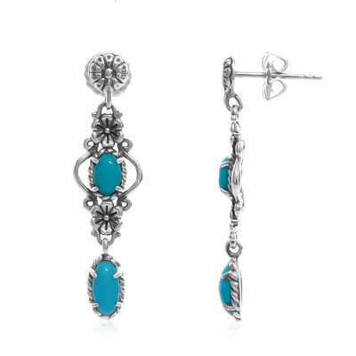 Orecchini in argento con Turchese Sleeping Beauty (Desert Chic)