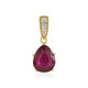 Ciondolo in argento con Rubino Bemainty