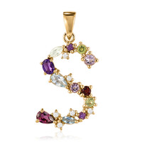 Ciondolo in argento con Rodolite