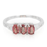 Anello in argento con Rubino Tramonto