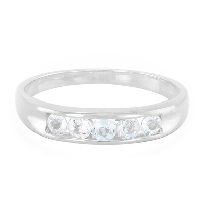 Anello da uomo in argento con Tormalina