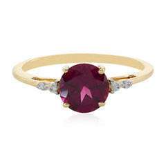Anello in oro con Granato Porpora Reale (Odyssey by Hannah)