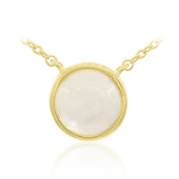 Collana in argento con Pietra di Luna Arcobaleno
