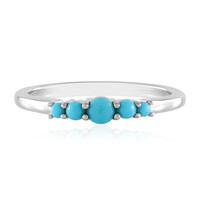 Anello in argento con Turchese Sleeping Beauty (Faszination Türkis)