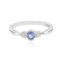 Anello in argento con Zaffiro Ceylon Blu