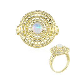 Anello in oro con Opale di Welo (Ornaments by de Melo)
