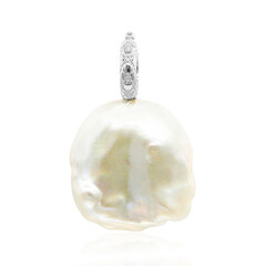 Ciondolo in argento con Perla di Acqua Dolce (TPC)