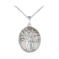 Collana in argento con Madreperla
