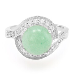 Anello in argento con Avventurina