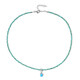 Collana in argento con Turchese