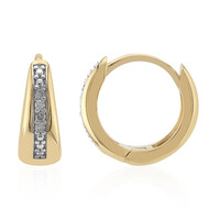 Orecchini in argento con Diamante I3 (I)