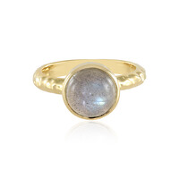 Anello in argento con Labradorite