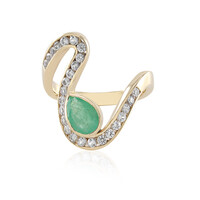 Anello in oro con Smeraldo Russo (Adela Gold)