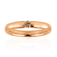 Anello in oro con Diamante Rose de France VS1 di Argyle