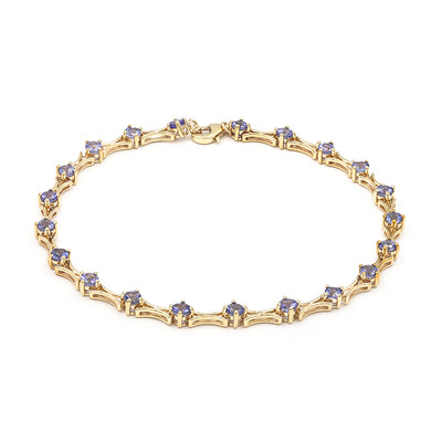 Bracciale in oro con Tanzanite AAA