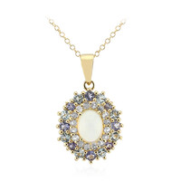Collana in argento con Opale di Welo