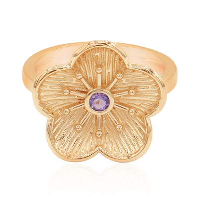 Anello in argento con Ametista