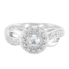 Anello in argento con Acquamarina