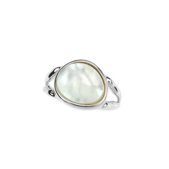 Anello in argento con Madreperla