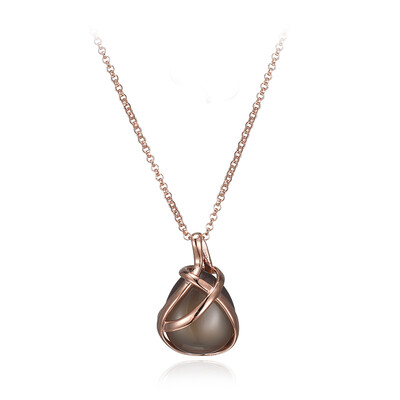 Collana in argento con Agata Color Argento