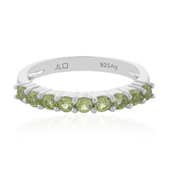 Anello in argento con Peridoto