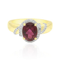 Anello in oro con Rubellite (Tenner Diniz)