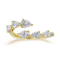 Anello in oro con Diamante SI1 (H) (CIRARI)