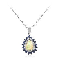 Collana in oro con Opale di Welo AAA (CIRARI)