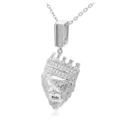 Collana in argento con Zircone