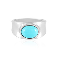 Anello in argento con Turchese Sleeping Beauty