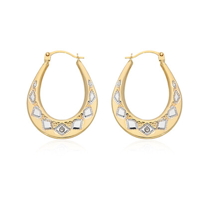 Orecchini in oro con Diamante PK (H)