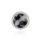 Ciondolo in argento con Dolomite White Buffalo (MONOSONO COLLECTION)