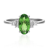 Anello in oro con Tsavorite AAA (CIRARI)