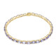 Bracciale in oro con Tanzanite AAA