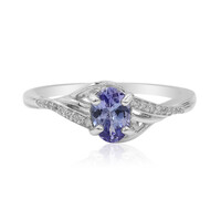 Anello in argento con Tanzanite