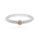 Anello in argento con Zircone Giallo