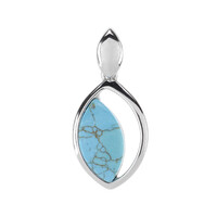 Ciondolo in argento con Turchese
