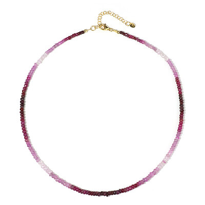 Collana in argento con Rubino del Madagascar