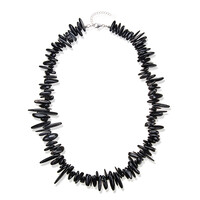 Collana in argento con Iperstene