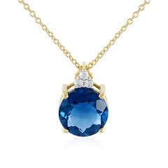 Collana in argento con Fluorite Cangiante