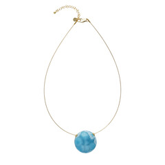Collana in argento con Larimar